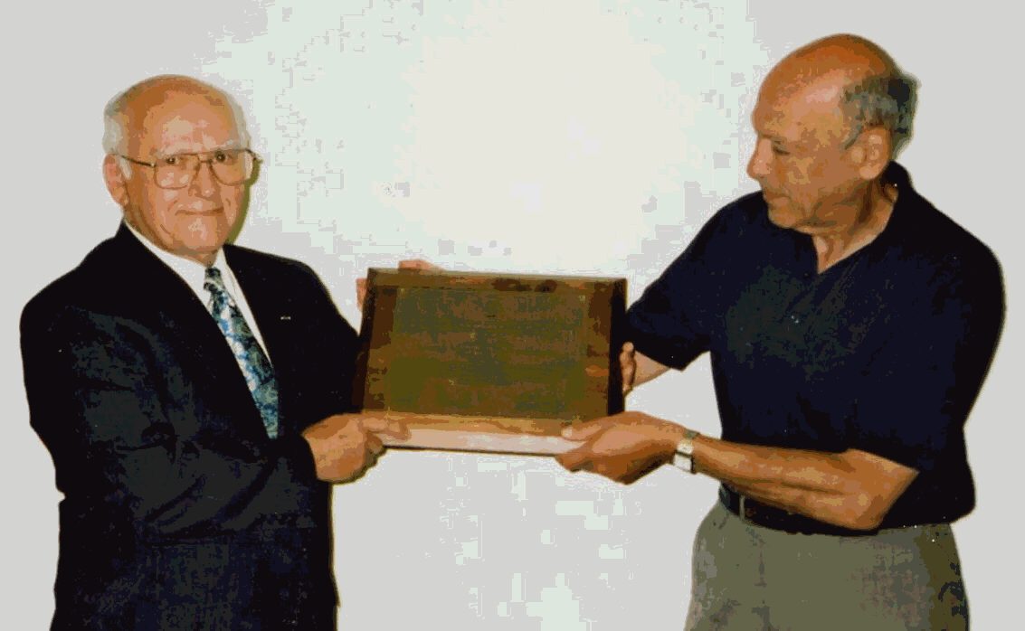 2001 Carl Barus Award