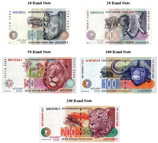 currency south africa