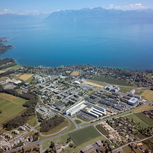 View of the EPFL