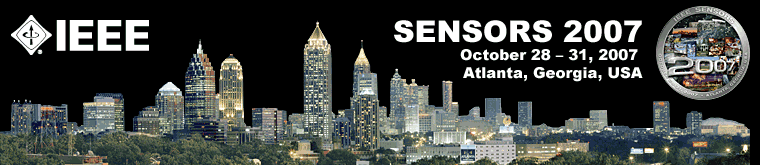 IEEE SENSORS 2007 - October 28-31, 2007 - Atlanta, Georgia, USA