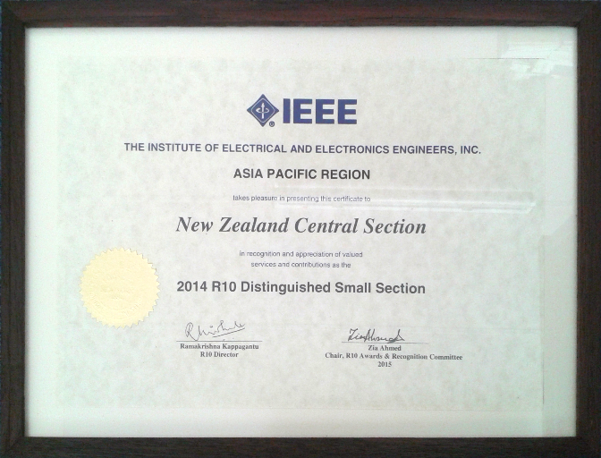 Certificate of distinction