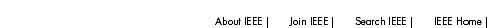 IEEE Navigational Bar