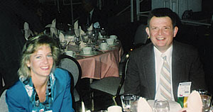 Janet O'Neil and Don Heirman attend the Society Awards Luncheon