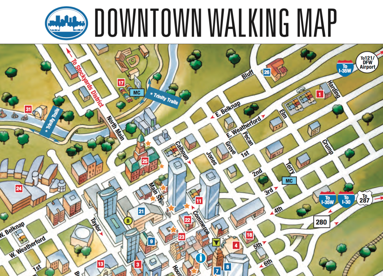 Downtown Walking Map