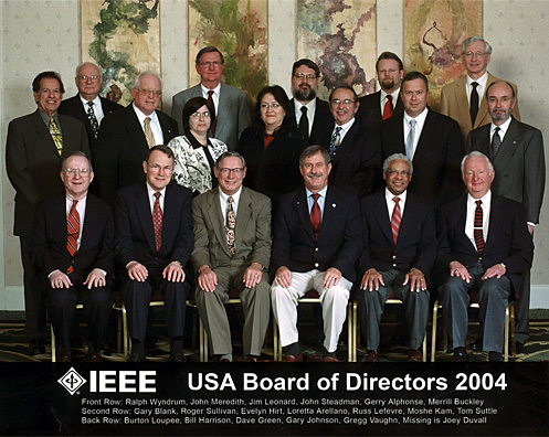 IEEE USA Board of Directors for 2004