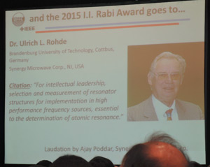 2015 I.I. Rabi Award
