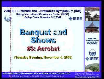  * Banquet and Shows - Acrobat * 