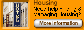 Housing - Need help Finding & Managing Housing?