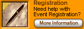 Registration - Need help with Event Registration?