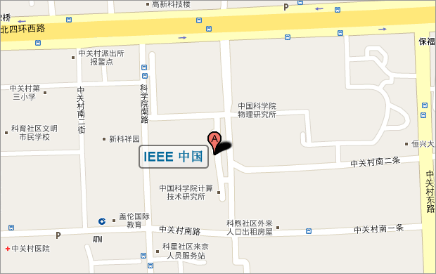 IEEE 中国地图