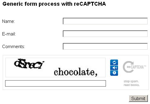 CAPTCHA Example
