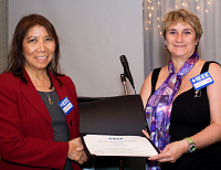 Anna, Carole Carey- Chapter Chairs Dinner 2010