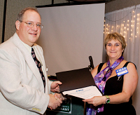 Anna, Dave Price - Chapter Chairs Dinner 2010