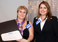 Anna, Yamaris Soto- Chapter Chairs Dinner 2010