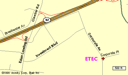 ETEC Map