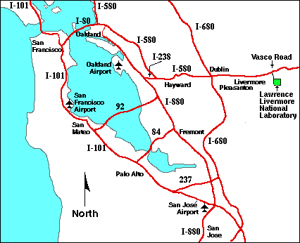 LLNL Map