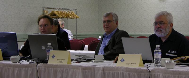 Photo at Region Meeting