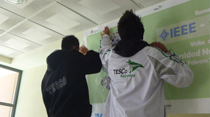 tesco student branch members in the ieee place