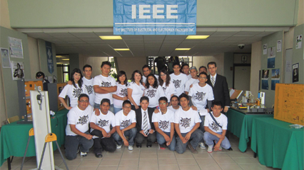 tesco student branch members. IEEE day.