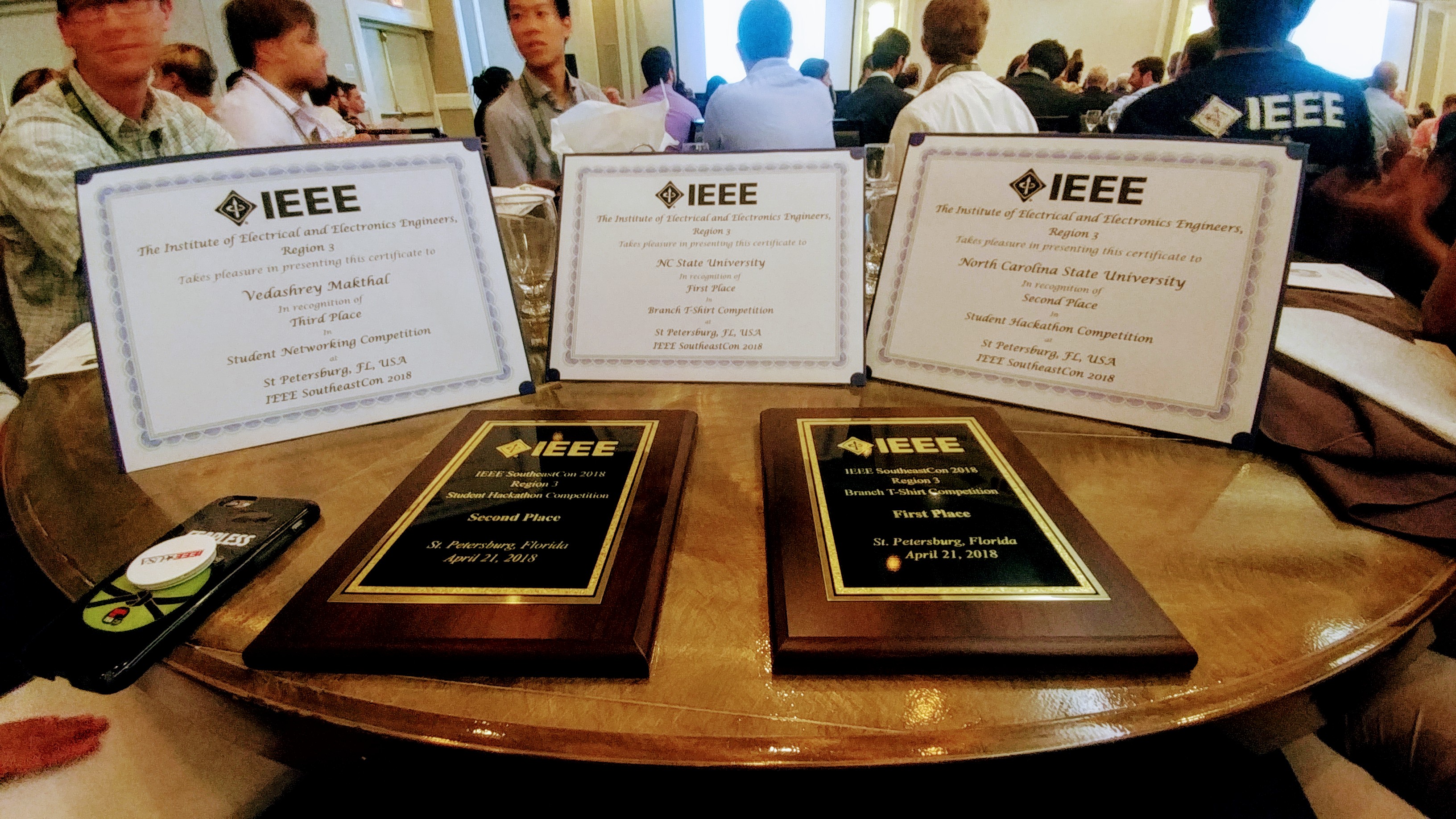 Awards
                                  from SECon 2018