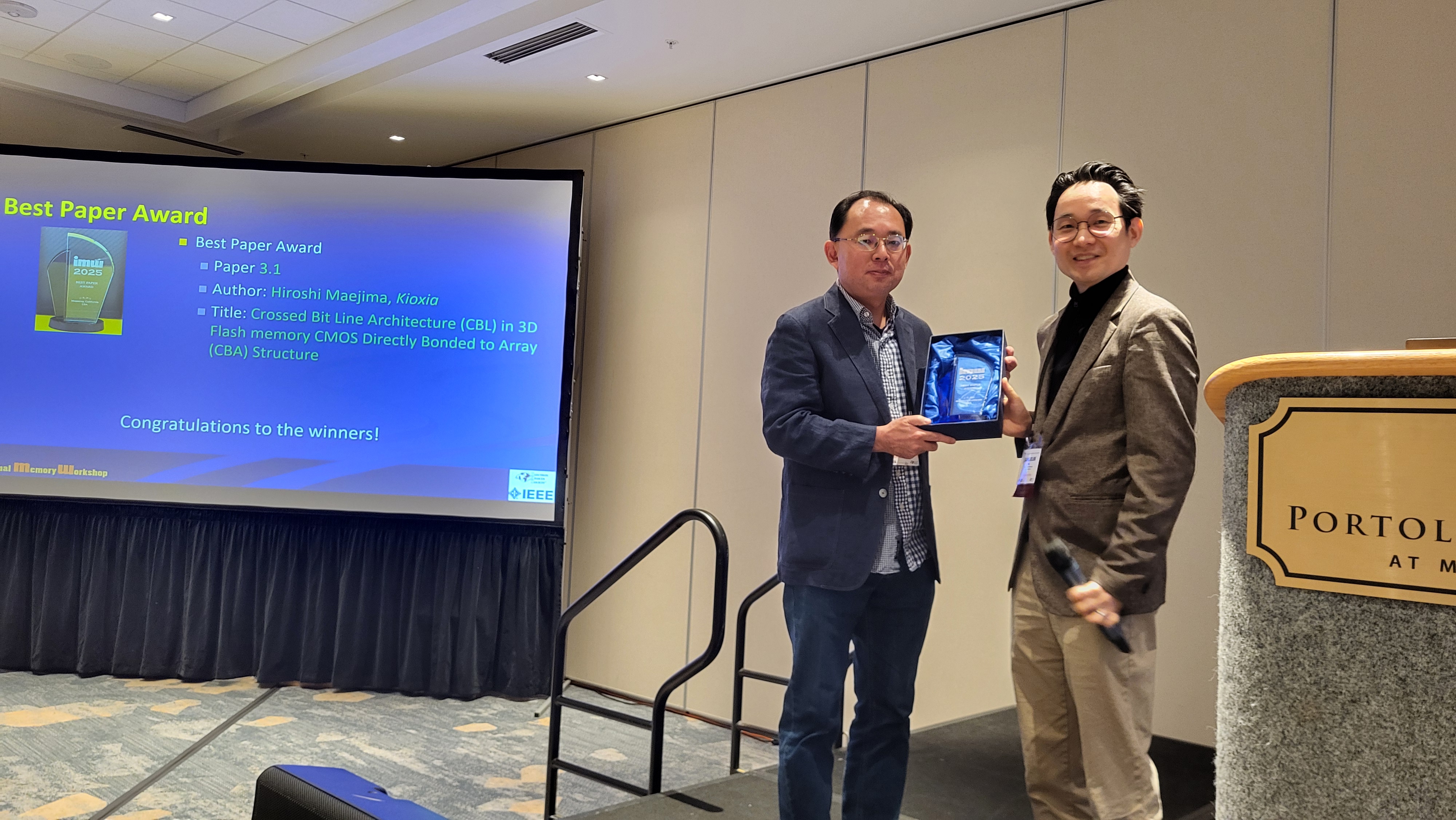 Best Paper Award
