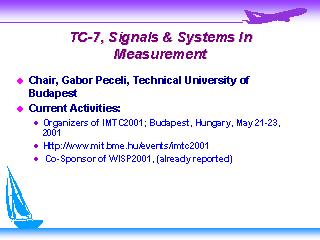 TC-7, Signals & Systems In Measurement