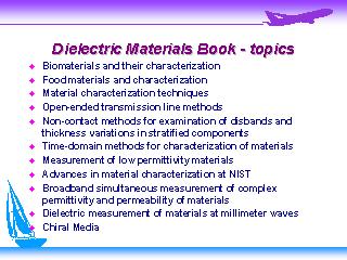 Dielectric Materials Book - Topics