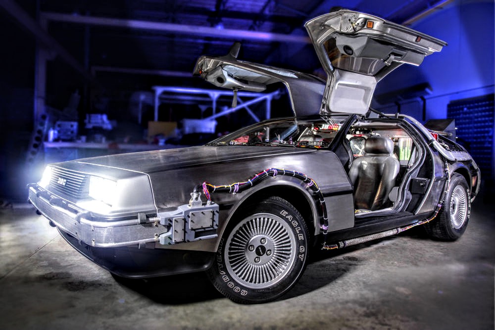 Back to the Future DeLorean