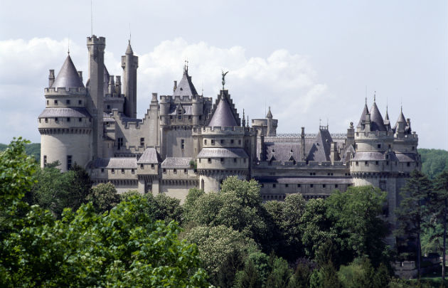 Château de Pierrefonds, extérieur, Paris © P. Berthé - CMN