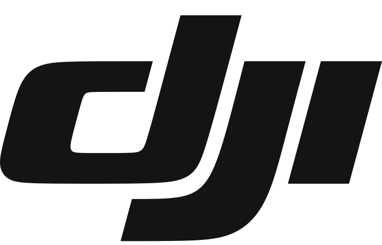 dji brand logo en black rgb