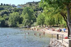 Fluvial beach